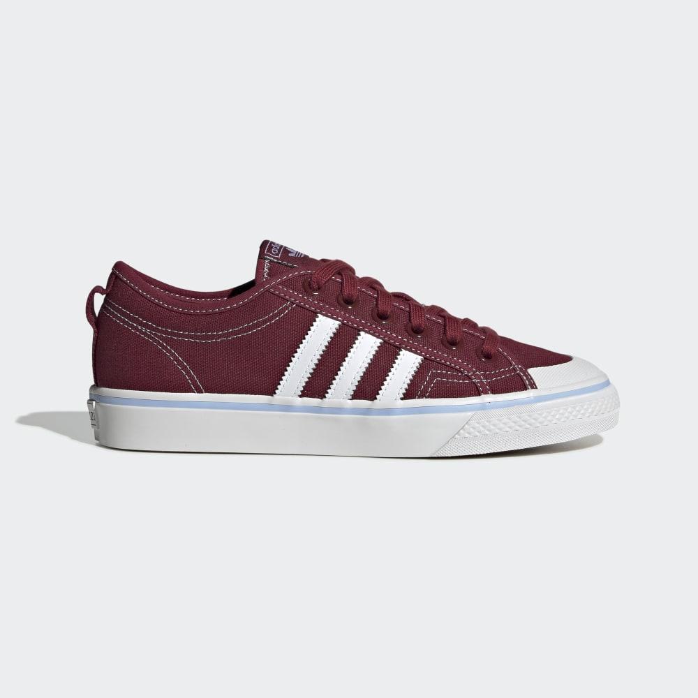 Originals Adidas Nizza Dama Romania - Visinii/Albi/Albastri EE5619